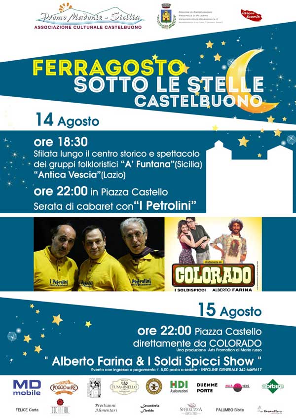 Ferragosto sotto le stelle – Castelbuono, 14 Agosto 2014